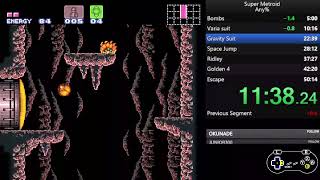 Super Metroid. Any% in 50:05