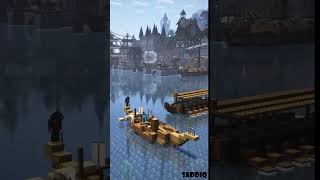 Medieval Ships | Small Boat | Building ideas | Minecraft Timelapse #saddiqships