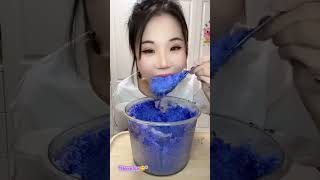 🧊❄️🥶Mukbang ice/mixed ice/ice Asmr/eating ice/full video compilation part 384/sound crunchy