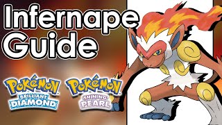 Infernape Guide & Moveset for Pokemon Brilliant Diamond and Shining Pearl