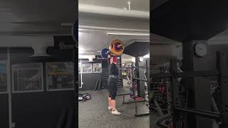 155kgx3 Push Press