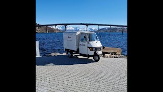 Short ferry ride to Fiskebøl in Norway