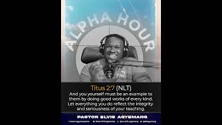 Your Family Is An Insurance || Alpha Hour Exhortation