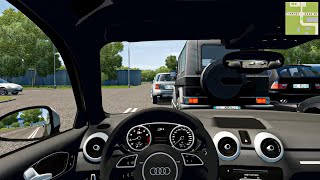 Audi A1 | City Car Driving | Logitech G29 | Fast Driving