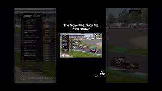 The Move That Won Me PSGL Britain #formula1 #f1game #racing #formulaone #f1testing