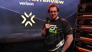 OpTic yay AKA el diablo post match interview after send DRX home