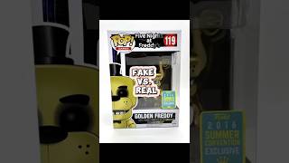 Real vs. Fake Five Night's at Freddy's Funko pop #fivenightsatfreddys #fnafshorts #fnaf