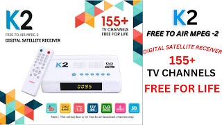 K2 MPEG2 DTH|FREE TO AIR DTH| 1 saal ki gaurantee wala DTH |mpeg 2 set top box |FREE CHANNEL dth