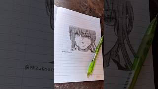 Drawing Makima || Chainsaw man girl#makima#howtodrawanime#chainsawman