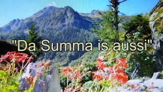 Da Summa is aussi - einstimmig