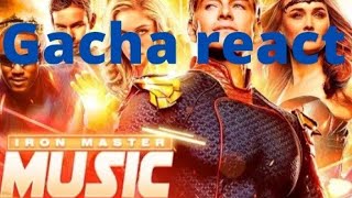 Chapeus de palha reagindo ao rap dos 7(Iron master)(GachaClub/Life)