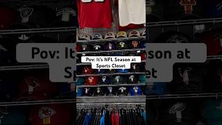 Gear up for the upcoming NFL season at Sports Closet 🏈 #shorts #nfl #football