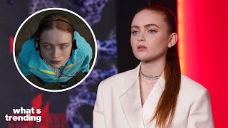 Sadie Sink REVEALS Most CHALLENGING Aspect of 'Stranger Things' Season 4 FINALE