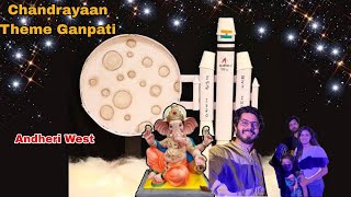 Chandrayaan Theme Ganpati #mumbaikar #luvynavy #viralvideo #youtubeindia #ganpatimahotsav