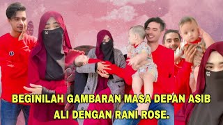 INILAH GAMBARAN ASIB ALI DAN RANI ROSE, NAMUN RANI TITIP KATA INI PADA ASIB ALI MELALUI LAGU