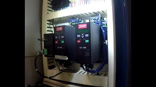 Installing A Repaired Danfoss VLT 2800 Reelstand Sidelay Drive