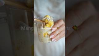 Best mango overnight oats recipe i’ve ever tried! Soo yum!🤩 #veronikasplace #recipe #overnightoats