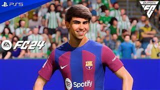 EA FC 24 | Real Betis vs FC Barcelona - LaLiga 23/24 | PS5™ [FullHD]