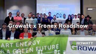 Growatt x Tronex Bogota Roadshow: Empowering Colombia's Solar Future