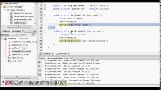 Programming Interview: Design Pattern: Observer Pattern Observer and Observable class Java