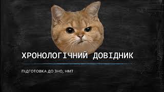 📚ХРОНОЛОГІЧНИЙ ДОВІДНИК.ГАЛИЦЬКО-ВОЛИНСЬКА ДЕРЖАВА. ПІДГОТОВКА ДО ЗНО, НМТ. ІСТОРІЯ УКРАЇНИ.