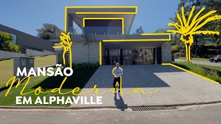 🔴  INCRÍVEL MANSÃO de LUXO de ESQUINA R$ 10.000.000,00 no ALPHAVILLE - Residencial Vila Solaia - SP