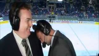 Zábavné momenty moderátorov počas IIHF 2011