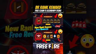 Free Br Rank Rewards🤯🔥New 5 Legendary Items #shorts #trending #freefire