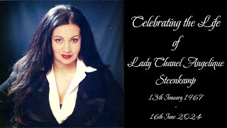 9 July 2024, Celebration Service of Chanel Angelique Steenkamp