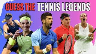 Can you Guess the Tennis Legends? - Tennis QUIZ