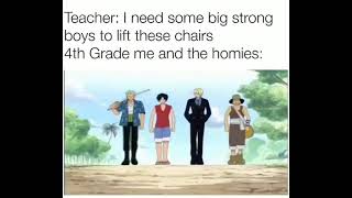 One Piece meme (Relatable to students)