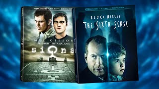 Sixth Sense & Signs - 4K Blu-ray Unboxing #Shorts