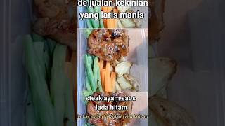 stik ayam saos lada hitam #youtubeshorts #zafira #asmr