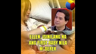 Ellen isinilang na ang first baby nila ni Derek