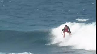 Maya Karl surfing Isabela, Puerto Rico 2020