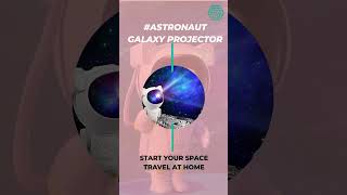 Transform your bedroom into a mesmerizing galaxy with our Astronaut Galaxy Star Projector! 🚀✨