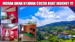 Villa Murah di Puncak Bogor - Penginapan 1 Kamar ada Karaoke View bagus