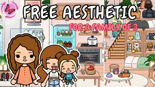 Updated Free Aesthetic Makeover 🍀 Toca Boca Free House Ideas 🪴TOCA GIRLZ