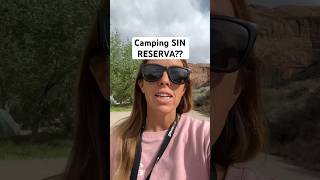 Cómo funciona un CAMPING SIN RESERVA en USA 🇺🇸 #vanlife #camping #campground