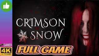 Crimson Snow. ( WALKTHROUGH - 4K - PC ULTRA - No Commentary ) #horrorgaming