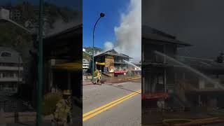 Gatlinburg is on Fire! Puckers, China Bazaar and Cafe 420 are burning!