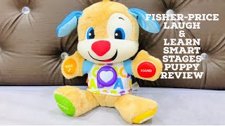 Fisher-Price Laugh & Learn Smart Stages Puppy Review( best learning toy for 6months+ to 36months)