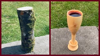 Turning My First Goblet!