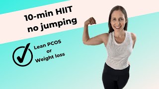 10 minute hiit workout no jumping, standing exercises only (PCOS Friendly)