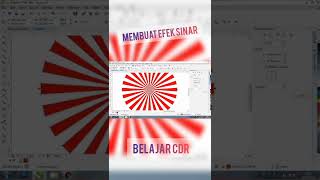 Membuat Efek Sinar di Cdr