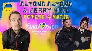 🇺🇦 Alyona Alyona & Jerry Heil - Teresa & Maria (EUROVISION 2024 UKRAINE) REACTION