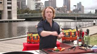 Heat Beads® GCBC Adrian Richardson BBQ Tips: Oil the grill