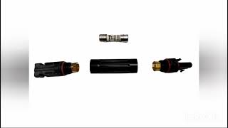 Megris Solar I MC4 Inline Fuse Connector 1000V I TUV Certified I Ready Stock