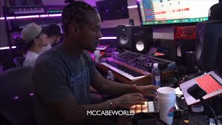 Lex Luger Making Banger Beats in the Studio!