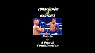 Feints and Punching Combinations to Dismantle your Opponent: Lomachenko vs Martinez #shorts